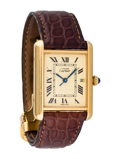 cartier watces|cartier tank watch.